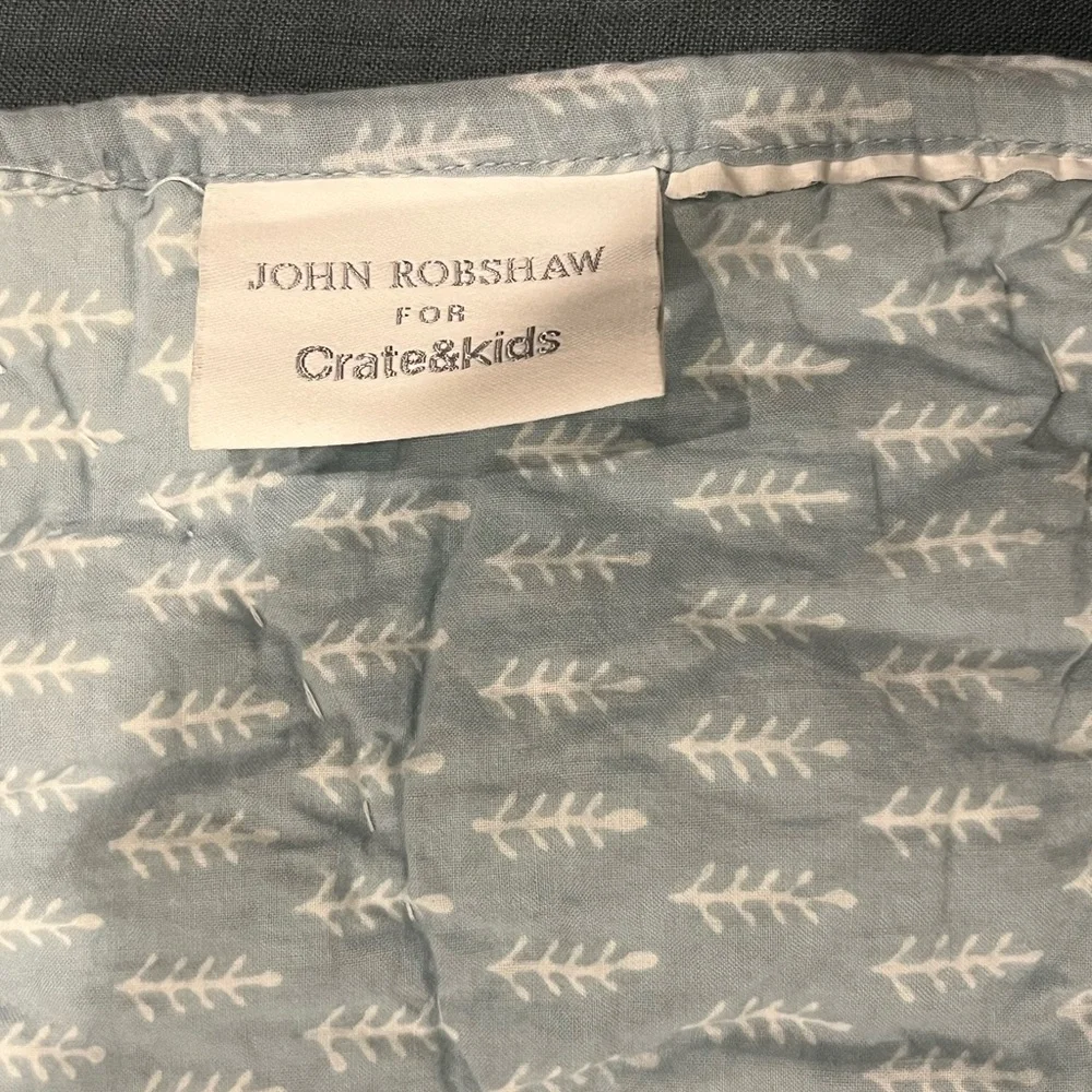 John Robshaw for Crate&Kids Crib Quilt with Monkeys